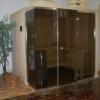 Glasfront parsol bronze aus ESG