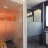 Glasfront Sauna - Dusche